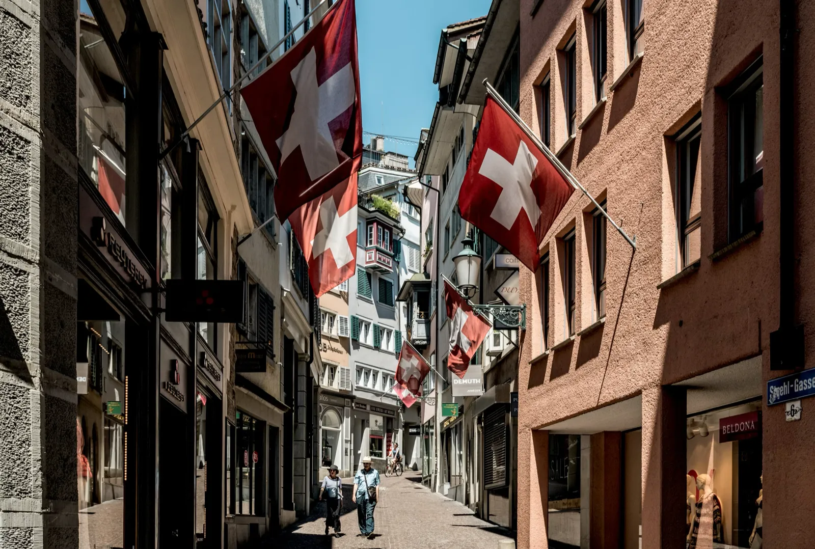 Vielas da Altstadt de Zurique