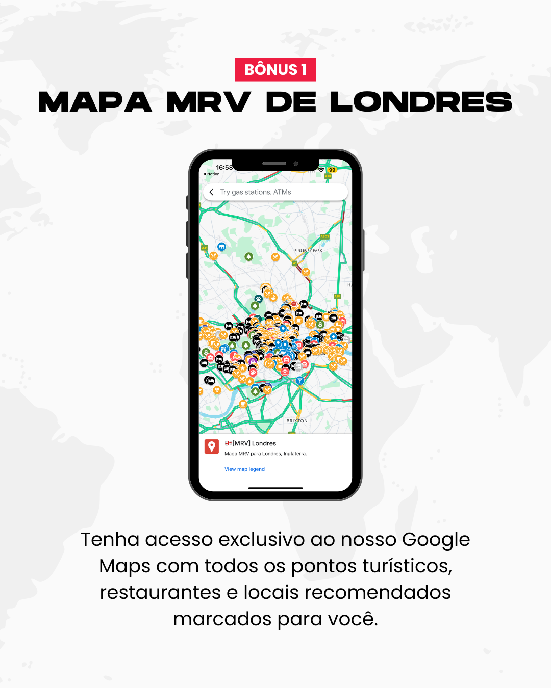 Mapa MRV de Londres